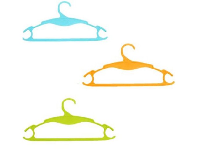 Набор детских вешалок-плечиков Lalababy Follow Me микс